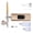 Gold, variant on MOMOJIA Ergonomic 7.4V High Pressure Air Pumps Handheld Sprayer Guns For Artistic Painting Beauty Crafts With Complete Accessory