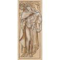 thumbnail image 3 of Sir Edward Coley Burne-Jones 12x24 Black Modern Framed Museum Art Print Titled - St Mark the Evangelist, 3 of 5