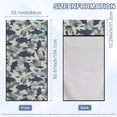 thumbnail image 7 of KUIFORTI Fish Camouflage Car Seat Towel Covers with Storage Bag Soft Athletic Running Towel Seat for Yoga,Gym,Workout,Sports,Running,Camping and Beach Car Accessories, 7 of 7