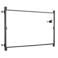 thumbnail image 3 of 60" to 96" Expandable Gate Kit for 4-5 ft Tall Fences, Heavy Duty Metal Walk Through Pet Gate, Black, 3 of 11