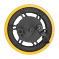 thumbnail image 4 of Buje de rueda delantera Buje de rueda delantera de scooter eléctrico de 10 pulgadas con cubierta de freno de tambor Accesorios de scooter de llanta de rueda delantera compatibles con scooter 1 1, 4 of 5