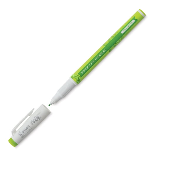Pilot FriXion Fineliner Erasable Marker Pen - Light Green