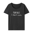 thumbnail image 1 of Camiseta para mujer Trajes clásicos simples Cuello redondo Camiseta básica Cuello redondo M, 1 of 8