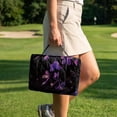 thumbnail image 4 of Yuyamidu Hummingbird Golf Cart Seat Covers Purple Flowers Club Car Seat Towel Blanket with Pockets for 2 Passenger, Universal Club Car Accessories Protect Your Golf Cart Seat, 4 of 8