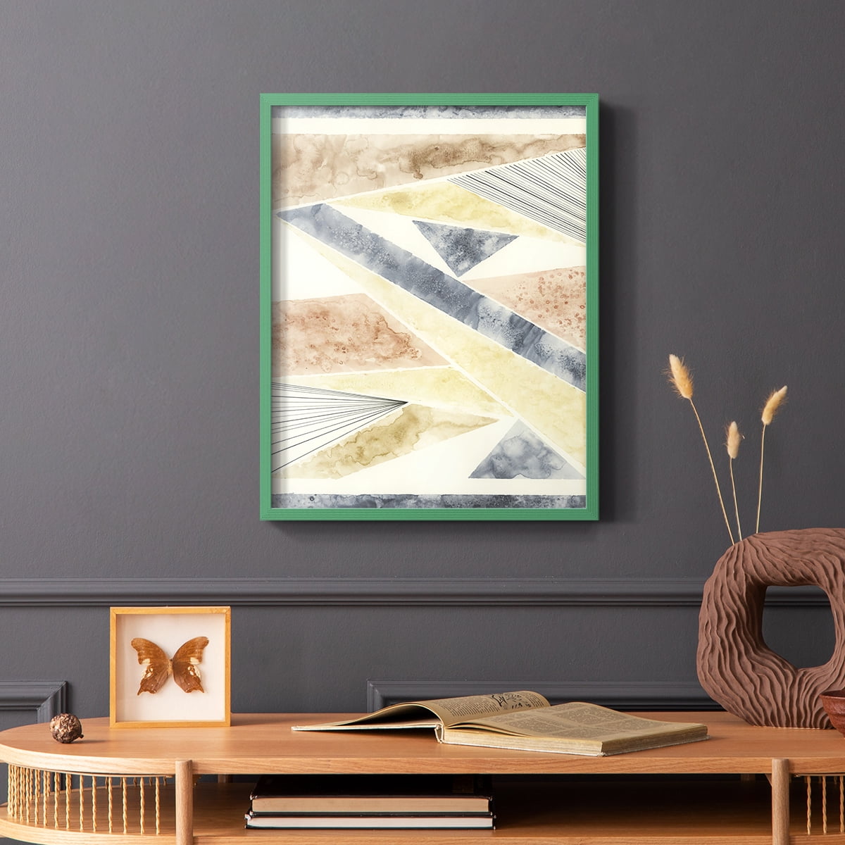 Untitled in Paper Solid Wood 8 x 10 Framed Print