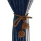 thumbnail image 3 of Conjunto de 2 piezas de cuerda de cortina con dos bolas, cuerda trenzada hecha a mano Feliz Sencillez, 3 of 4