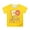 Yellow, variant on Gaexia Girls Graphic Short Sleeve T Shirt Casual Loose Fit Crewneck Tee For Kids Back To School Clothes Comfortable Playwear Top (Red,10-11 Years)