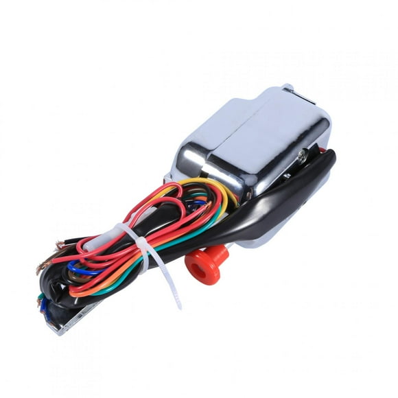 Turn Signal Switch, Turn Signal Control Plating Rust Proof With Clamp For Replacement For