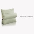 thumbnail image 4 of Sofa Bed Chair Back Triangle Cushion Support Wedge-shaped Pad Waist Neck Rest Pillow Home Office, 4 of 11