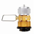 thumbnail image 1 of Camping Stove Adapter Gas Saver Plus Gas Converter Shifter Refill Gas Tank Conversion for Camping Silver Gold, 1 of 4