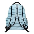 thumbnail image 2 of FKELYI Kids Backpack for Girls Boys Schoolbag Blue Stripe Sea Turtle Print 17 Inch School Bookbag with Multi-Pockets Travel Rucksack Knapsack for Hiking Camping, 2 of 7