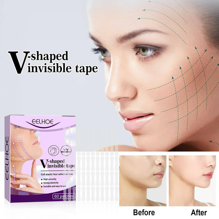 Kayannuo Clearance Makeup Face Lift Tape Instant Face Lift Tape Ultra-thin  Waterproof And High Elasticity Makeup Tool To Hide Facial Wrinkles Lifts  Loose Skin 