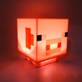 thumbnail image 1 of Nuevo Minecraft Creeper Modelado Night Light Game Atmósfera Light Pink Pig Night Light con efecto de sonido Carga USB (Pink Pig) JAMW Sencillez, 1 of 5