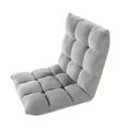 thumbnail image 1 of Velago Clam Adjustable Folding Plush Floor Gaming Chair, 1 of 3