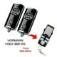 thumbnail image 1 of 2Pcs Hormann HSE2-868-BS 868MHz Replacement Garage Door Remote Control, 1 of 5