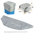 thumbnail image 3 of Oxford Cloth Courtyard Chair Cover, Breathable Chair Protective Cover, for Sun  Rainproof Gray, 3 of 8