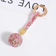 thumbnail image 1 of Rhinestone Ball Alloy Claw Keychain Cute Car Keychain Bag Purse Decor Pendant, 1 of 4