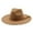 Khaki, variant on Fgnfyis Stylish Outdoor Leisure Sun Hat with Wide Brim Design for All Seasons Beige One Size
