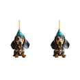 thumbnail image 1 of Adorno Navideño para Perro Dibujos Animados Acrílico Suministros Fiesta en Casa (13), 1 of 2