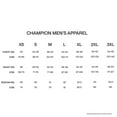 thumbnail image 7 of Champion, Sport Tee, Moisture Wicking, Anti Odor, Athletic T-Shirt for Men (Reg. or Big, Navy, XX-Large Tall, 7 of 7