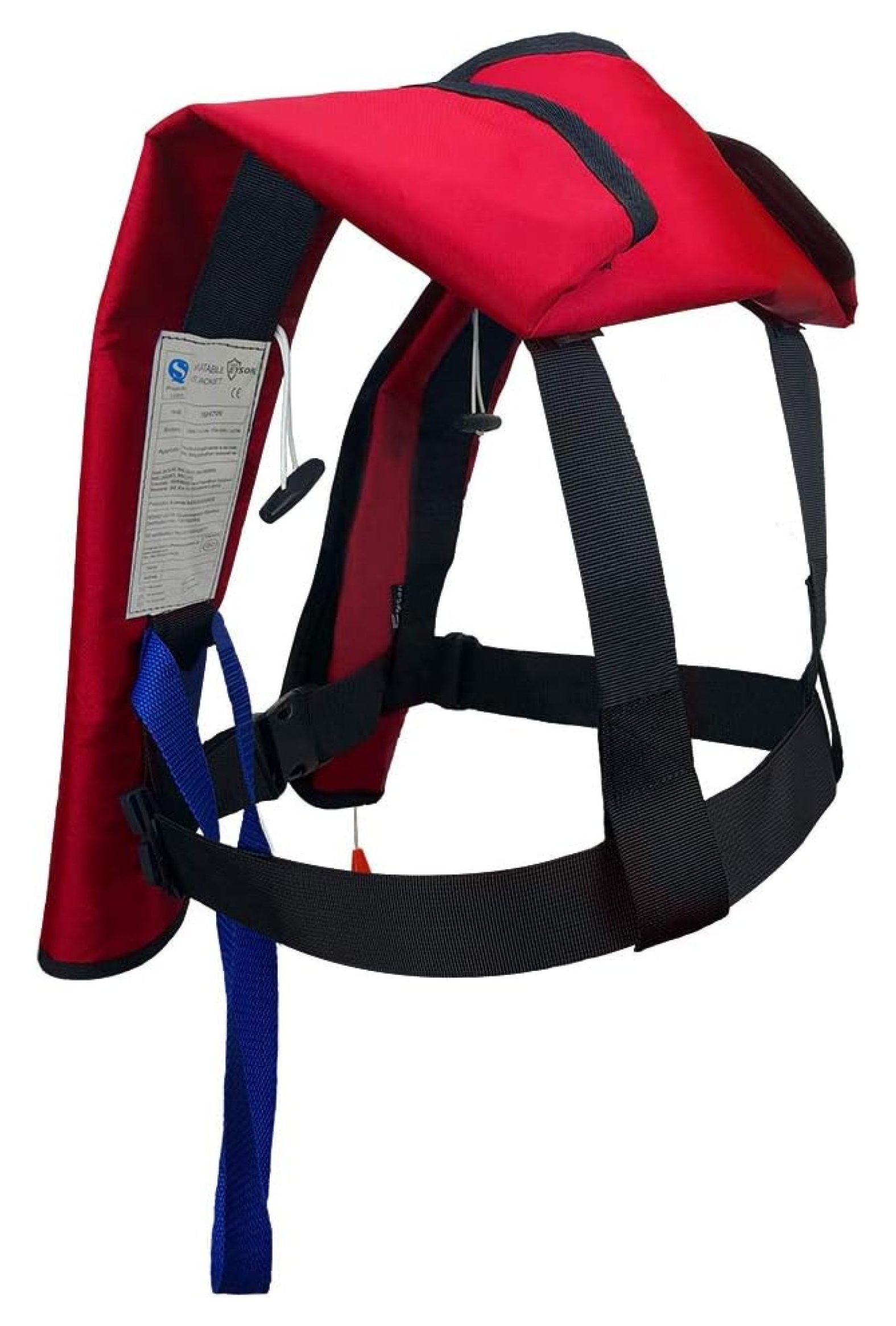 Inflatable Life Life Vest Basic Automatic/Manual (Red Auto)
