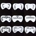thumbnail image 4 of Painted Template Drawing Stencil Stencils for Makeup Template Supplies &э δ, 4 of 8