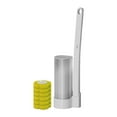thumbnail image 2 of Juego de 7 escobillas de baño, accesorios de limpieza, herramientas de mantenimiento del baño con Sabor a limón, 2 of 9