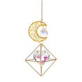 thumbnail image 1 of Atrapasueños de cristal para colgar en la ventana, fabricante de arcoíris con marco geométrico, regalo para decoración del hogar, corazón, 1 of 5