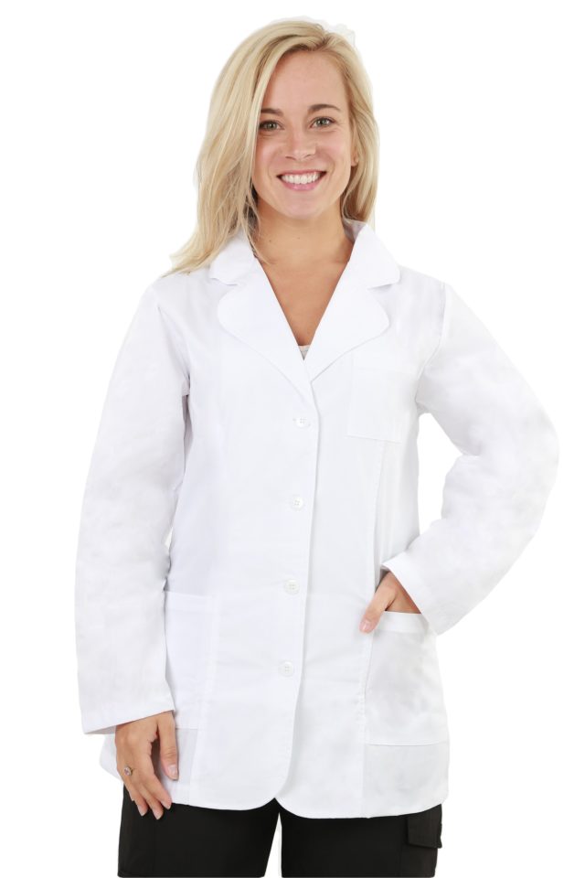 MAZEL UNIFORMS WOMENS 30" LAB COAT