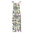 thumbnail image 5 of Moxiu Mardi Gras Jumpsuit Women Spring Summer Adjustable Straps Casual Loose Fit Overalls Carnival Printed Beach Romper Pant 2025 Multicolor,M, 5 of 5