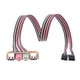 thumbnail image 1 of 2 Puertos USB 2.0 PC Caja La Computadora Panel Frontal Audio Micrófono Auricular Cable, 1 of 3