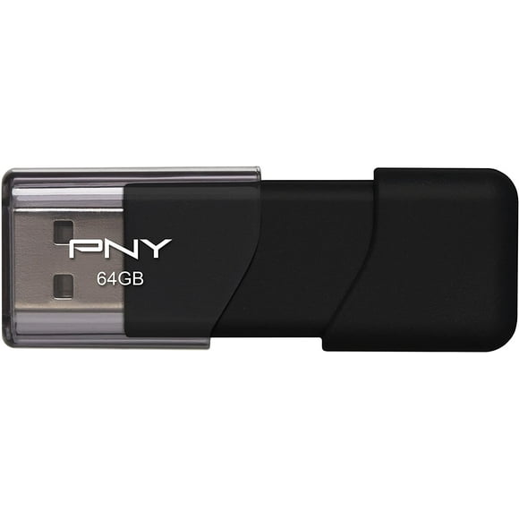 PNY Attache 64GB USB 2.0 Flash Drive - P-FD64GATT03-GE