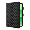 thumbnail image 2 of for OnePlus Pad Lite/Oppo Pad SE 11 inch Case, Rhombus Pattern Multiple Viewing Angles Stand Slim Folio Cover (Black), 2 of 6