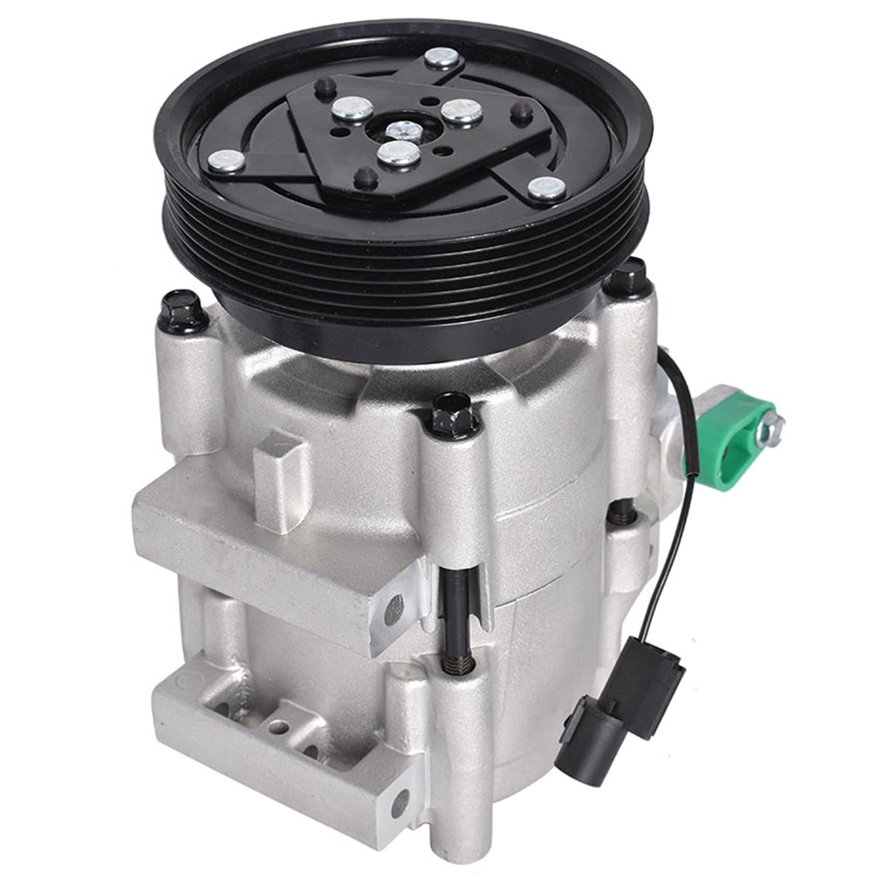 Labwork A/C AC Compressor with Clutch CO10957C 57183 Fit for 2001 2002 2003 2004 2005 2006 Hyundai Santa Fe V6 2.7L