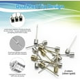 thumbnail image 2 of Gixusil 10Pcs Air Pump Needle, Dual-Port Inflation Needles, Air Inflation Needle for Football Basketball Soccer Ball Volleyball Rugby Balls and Other Sports Balls Replacement Needles, 2 of 6