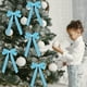 thumbnail image 4 of Velvet Bows For Christmas Tree Decorations Wreath Garland Velvet Bows With Twists Ties, 4 of 4