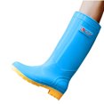 thumbnail image 4 of Hoshose Women's Rain Boots PVC Rubber Boots Waterproof Garden Outdoor Work Boots Knee Boots for Working, 4 of 4