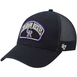  2013 Youth FLAT BRIM Colorado Rockies Alternate Black/Purple  Hat Cap MLB Adjustable : Sports Fan Baseball Caps : Sports & Outdoors