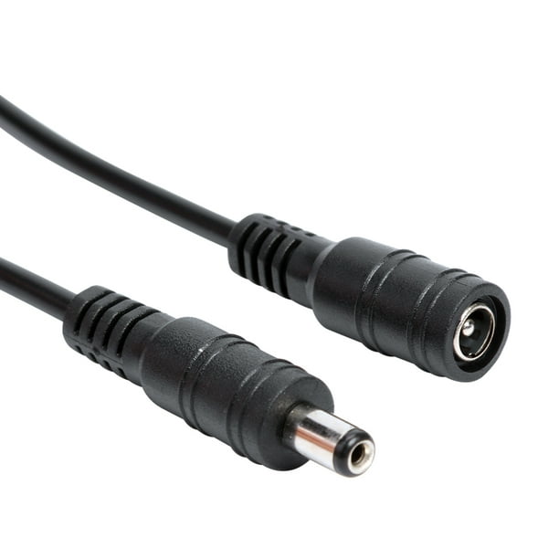 Btafrte Cable Extensión DC 5.5x2.1mm para Tira LED Cámara CCTV (1m)