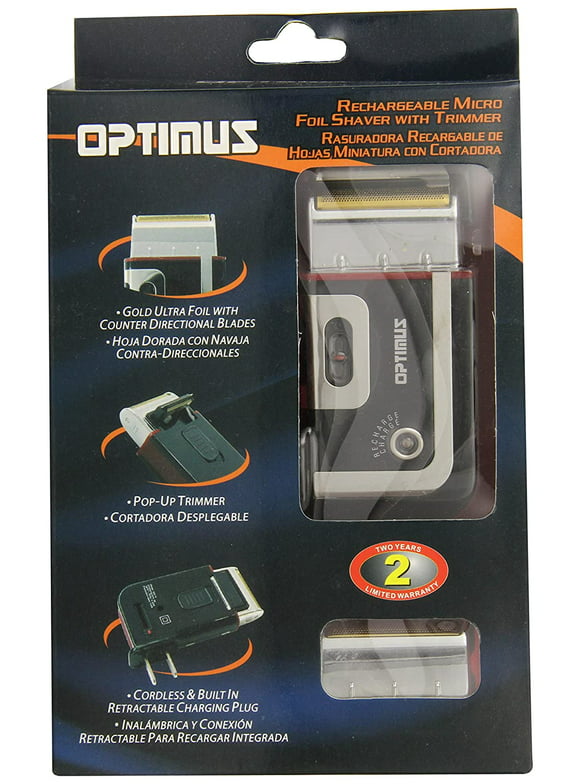 Optimus 50015 Direct AC Power Pocket Palm Shaver