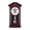 Brown, variant on Silent Traditional Clock with Swinging Pendulum Chiming Pendulum Wall Clock, Retro Grandfather Clock for Mantelpiece