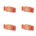 thumbnail image 1 of Inteprter Paquete de 4 electrodomésticos, organizador de cables, autoadhesivo, envoltorio para cables de horno microondas, enrollador, organizador de Almacenamiento y organización del hogar Naranja Inteprter HA065108-02B, 1 of 6