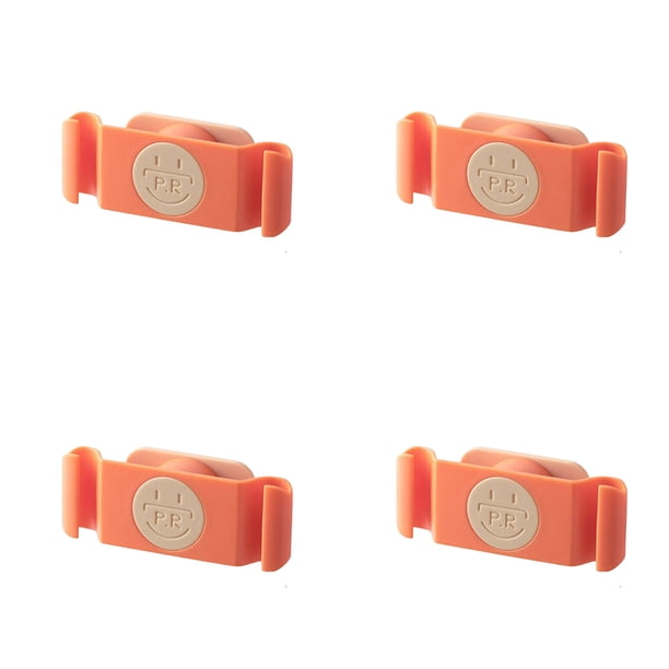 Paquete de 4 electrodomésticos de cocina Toystoory organizador de cables horno microondas freidora de aire Naranja