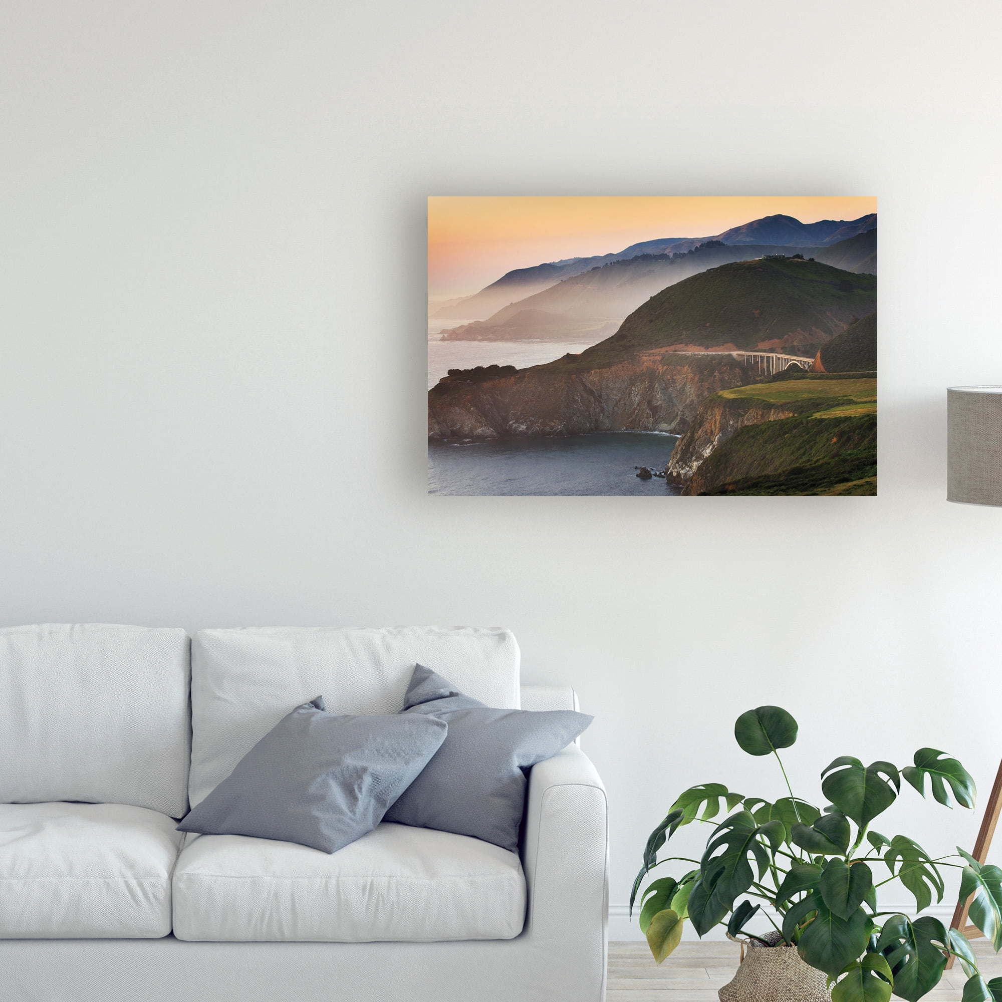Trademark Fine Art 'Big Sur I' Canvas Art by Alan Majchrowicz