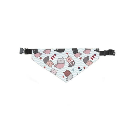 Mermaid Cats With Items Bandana -Image by Shutterstock, Medium