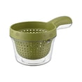 thumbnail image 3 of Kitchen Dual-Layer Draining Basket with Handle, Small Fruit Spinner and Strainer, Mini Colander, Watermelon Bowl Strainer Container for Berries, Vegetables, Fruits, 3 of 5