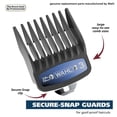 thumbnail image 4 of Wahl Genuine Elite Guide Comb Set with Colored Metal Clips and Hair Clipper Guard Organization Caddy, 12 Full Size Attachment Guards from 1/16” to 1” for Increased Cutting Performance, 4 of 8
