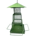 thumbnail image 1 of Kjfeif Mangeoire Extérieure Suspendue en Métal avec Toit Protecteur, Grande Capacité et Conception Durable, Station d'Alimentation Résistante aux Écureuils pour Petits Oiseaux et Usage au Jardin, 1 of 9