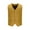 Gold, variant on Men's Western Cowboy Suit Vest Slim Fit Faux Suede Leather Dress Vests Waistcoat for Wedding