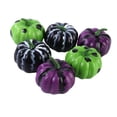 thumbnail image 4 of 6x Calabaza de Espuma de Verduras Artificiales Modelo Realista Decorativa de Calabazas de Halloween Decoración para el Día de Acción de, 4 of 9